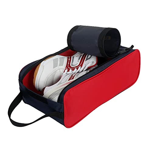 KKXXYQFC Schuhbag Sneaker Organizer Sneaker Organizer Beutel Reisegetragter Schuhbag Schuhbeutel (Farbe: rot, Größe: 11,5 x 17 x 32 cm) von KKXXYQFC