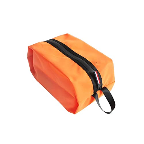 KKXXYQFC Schuhbeutel tragbarer wasserdichte Organizer Reisetasche Schuhbeutel Organizer Strand Storage Toy Bag Schuhe Sortierbeutel Organizer -Taschen (Farbe: Orange) von KKXXYQFC