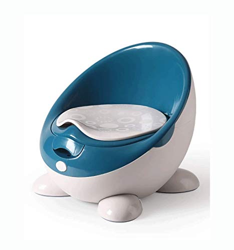 KKXXYQFC Töpfchensystem, leicht zu reinigen und einfach zu verwenden, Töpfchen-Trainingssitz, Upgrade für Kindertoiletten, Baby, Grün (Farbe: Blau) von KKXXYQFC