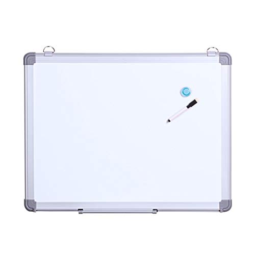 KKXXYQFC Whiteboard – magnetisch, zum Aufhängen, trocken abwischbar, einseitiges Schreibbrett für den Haushalt, leicht zu reinigende Wand für Kinder, Zuhause, Büro, Schule (weiß 30 x 45 cm) von KKXXYQFC