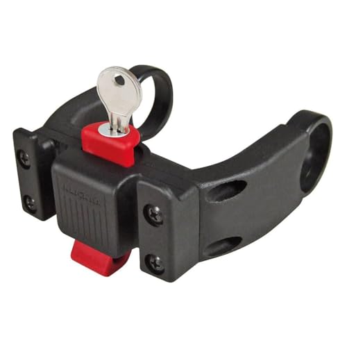 KLICKFix Lenkeradapter E mit Schloss, Schwarz, One Size mit Schloss, 0211EBL von Rixen und Kaul