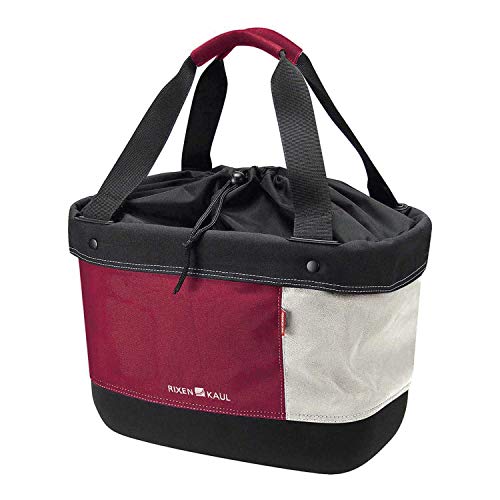 KLICKFix Unisex-Adult Shopper Alingo Fahrradkorb, Rot/Creme, 17 Liter KLICKFix Unisex-Adult Shopper Alingo Fahrradkorb, Rot/Creme, 17 Liter von KlickFix