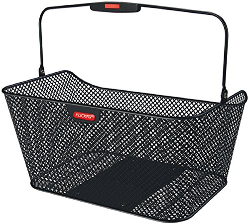 KLICKfix Farradtasche City Korb Racktime, schwarz, 40 x 33 x 25 cm von KlickFix