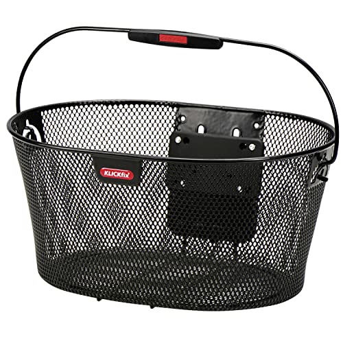 KLICKfix Farradtasche Oval Korb, Feinma. Schwarz Lenkerkorb, 29 x 40 x 19 cm KLICKfix Farradtasche Oval Korb, Feinma. Schwarz Lenkerkorb, 29 x 40 x 19 cm von KlickFix