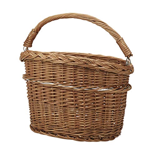 KLICKfix Farradtasche Weidenkorb Mini Lenkerkorb, Braun, 13 Liter KLICKfix Farradtasche Weidenkorb Mini Lenkerkorb, Braun, 13 Liter von Rixen und Kaul