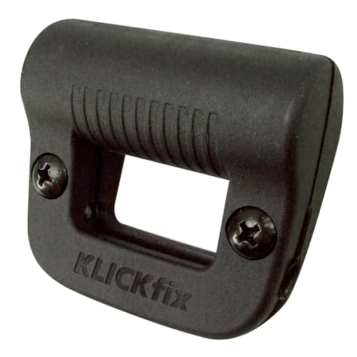 KLICKfix 0397LC Kunststoffclip Light Clip, Schwarz, One Size von KlickFix