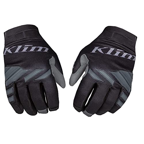 KLIM XC Lite 2023 Motocross Handschuhe (Black,L) von KLIM