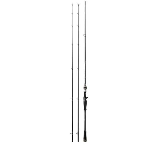 KLJGNCKM Luya Rod Carbon Straight Handle Rod Slightly MH/H Cast Rod Set Angelrute (D,2,7m) von KLJGNCKM