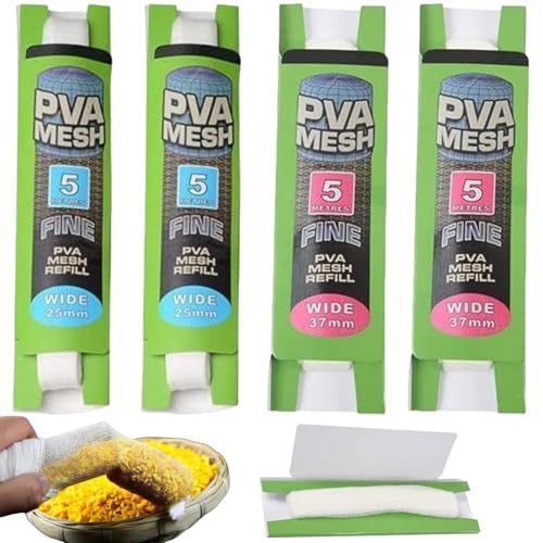 PVA Netz Angeln Set,4pcs Breit PVA Mesh Karpfen,PVA Netz Angeln Nachfüllung,Schnelles Schmelzen PVA Beutel,Angeln PVA Bags,Schnell Schmelzend PVA Beutel,für Boilie Köder Futter PVA Netz Angeln Set,4pcs Breit PVA Mesh Karpfen,PVA Netz Angeln Nachfüllung,Schnelles Schmelzen PVA Beutel,Angeln PVA Bags,Schnell Schmelzend PVA Beutel,für Boilie Köder Futter von KLLJ