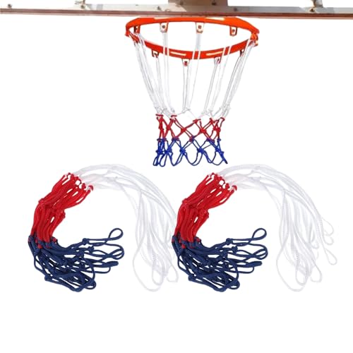 Profi Basketballnetz, Basketball Ersatz Netz, Basketballnetz Für Korb,Netz für Basketballkorb Outdoor Dauerhaft und Alle Wetter Ballnetz Für BasketballKorb Profi Basketballnetz, Basketball Ersatz Netz, Basketballnetz Für Korb,Netz für Basketballkorb Outdoor Dauerhaft und Alle Wetter Ballnetz Für BasketballKorb von KLLJ