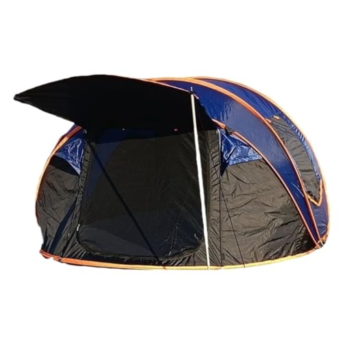 Aufblasbares Zelt, Outdoor-Camping-Rest-Wurfzelt, frei aufstellbar, schnell zu öffnendes Zelt, Outdoor-Zelt, Camping, regenfestes Bootszelt, großes Zelt (Blau A) von KLLJHB