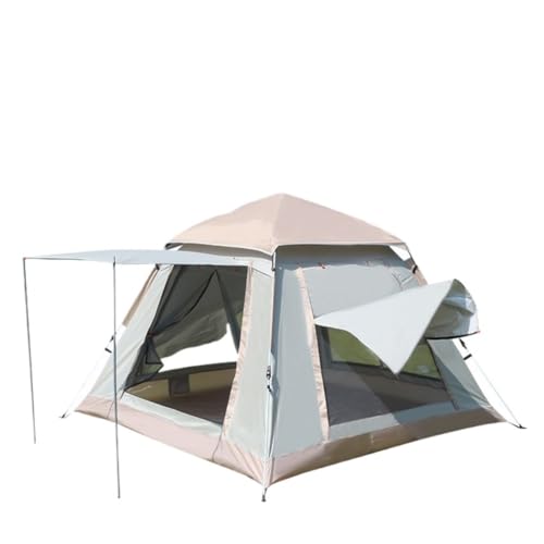 Aufblasbares Zelt, Outdoor-Vierseitenzelt, Familienzelt, Ultraleicht, vollautomatisch, schnell zu öffnen, Outdoor-Zelt, Strand-Campingzelt, großes Zelt (WB) von KLLJHB