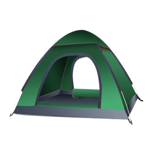 Aufblasbares Zelt, Zelt, Schnellöffnungszelt, vollautomatisches Camping-Klappzelt für den Außenbereich, tragbares regendichtes Außenzelt, Markise, großes Zelt (Orange A) von KLLJHB