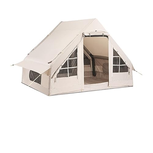 Campingzelt Aufblasbares Dachzelt Wasserdichtes Zelt Größeres Luxus-Camping-Hotelzelt im Freien Familienpartyzelt von KLLJHB