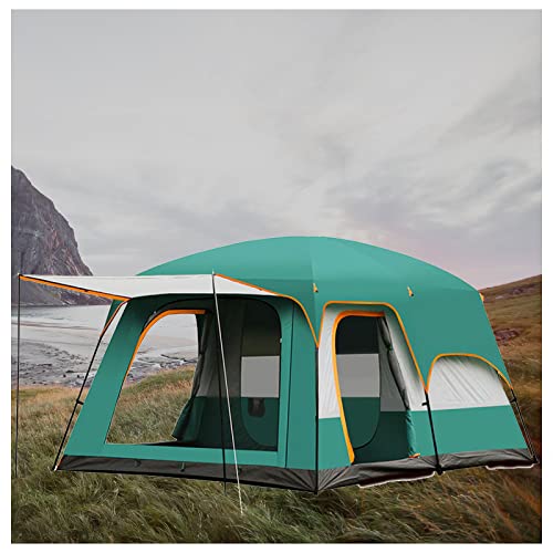 Zelte für Camping, wasserdicht, für 5 bis 8 Personen, schnell aufzubauen, belüftet, einfach zu montieren, stabil und praktisch, wasserdicht für Zelte für Camping, Wandern, Bergsteigen von KLLJHB