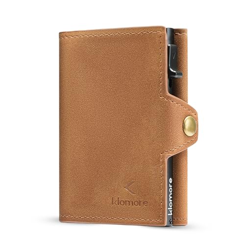 KLOMORE Geldbörse Herren, Slim Wallet Kreditkartenetui mit Münzfach, Kartenetui Geldbeutel Herren, RFID Schutz Herren Portemonnaie, Smart Wallet Kartenhalter, Portemonnaie Brieftasche KLOMORE Geldbörse Herren, Slim Wallet Kreditkartenetui mit Münzfach, Kartenetui Geldbeutel Herren, RFID Schutz Herren Portemonnaie, Smart Wallet Kartenhalter, Portemonnaie Brieftasche von KLOMORE