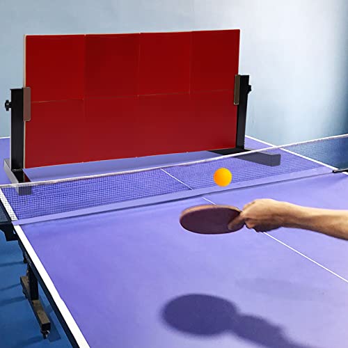 Tischtennis Returnbrett Pro PingPong Rebounder,mit 8-roten Gummis Returnboard Trainingsgerät Rebound Board Selbsttrai ningsausrüstung Tischtennis Returnbrett Pro PingPong Rebounder,mit 8-roten Gummis Returnboard Trainingsgerät Rebound Board Selbsttrai ningsausrüstung von KLOOLIVE