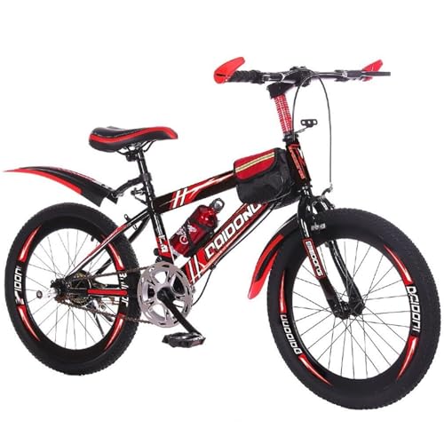 High-Carbon Stahlrahmen/Verstellbarer Sitz Und Lenker/empfindliche Bremsen/geeignet Für 6-12 Jahre Alte Kinder Reiten Kinder Fahrrad(L,20 Inches) von KLYso