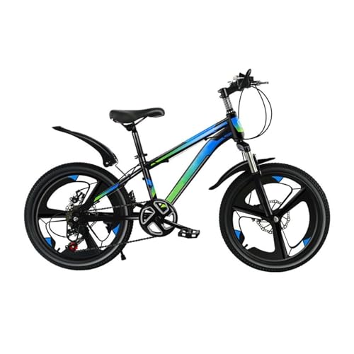 KLYso Kinderfahrräder/Rahmen Aus Carbonstahl/Kinder-Mountainbike/Verstellbarer Sitz Kinderfahrrad for Mädchen Und Jungen Von 7-15 Jahren(BKA,20 inches) von KLYso