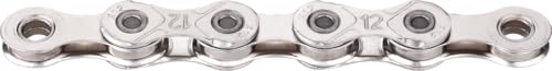 Fahrrad Kette, KMC Fahrradkette, X12 Silver, 1/2" x 11/128", 126 Glieder, 12-fach, Nickel beschichtet, silber Fahrrad Kette, KMC Fahrradkette, X12 Silver, 1/2" x 11/128", 126 Glieder, 12-fach, Nickel beschichtet, silber von KMC