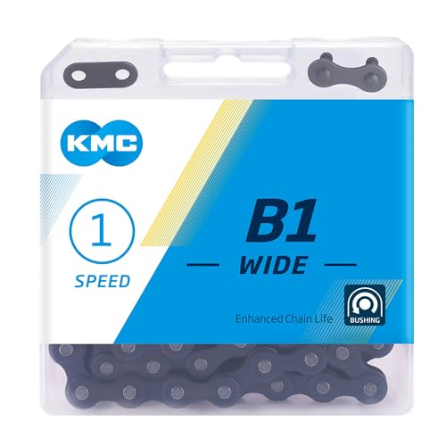 KMC B1 Singlespeed-Kette, Schwarz, 112 Link KMC B1 Singlespeed-Kette, Schwarz, 112 Link von KMC