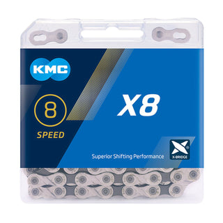 KMC Fahrrad Kette X8 8 Fach 114 Glieder SB-Verpackung KMC Fahrrad Kette X8 8 Fach 114 Glieder SB-Verpackung von KMC