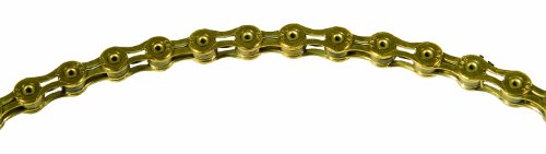 KMC Ketten X-10-SL 114 Glieder Fahrradkette, Gold, 1/2" x11/128 KMC Ketten X-10-SL 114 Glieder Fahrradkette, Gold, 1/2" x11/128 von KMC