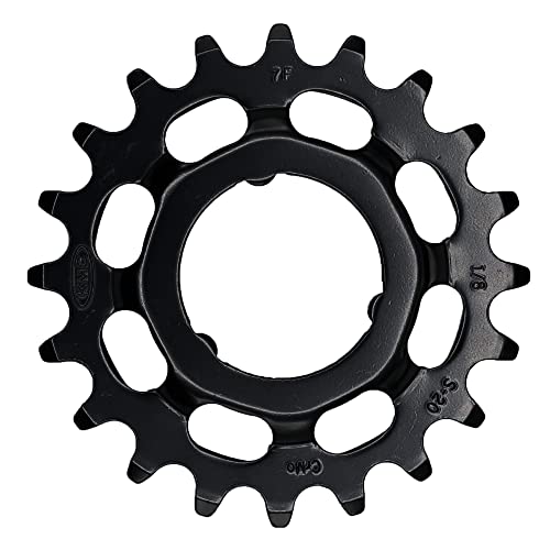 KMC Unisex-Adult KB 20 S E-Bike Kettenblatt für Shimano Schaltungsnaben, 1/2" x 1/8", CrMo Stahl, Schwarz KMC Unisex-Adult KB 20 S E-Bike Kettenblatt für Shimano Schaltungsnaben, 1/2" x 1/8", CrMo Stahl, Schwarz von KMC