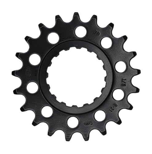Kettenblatt, KMC Ritzel breit, 1/2 x 1/8", E-Bike, Bosch, Generation 2, 21 Zähne, CrMo, schwarz Kettenblatt, KMC Ritzel breit, 1/2 x 1/8", E-Bike, Bosch, Generation 2, 21 Zähne, CrMo, schwarz von KMC