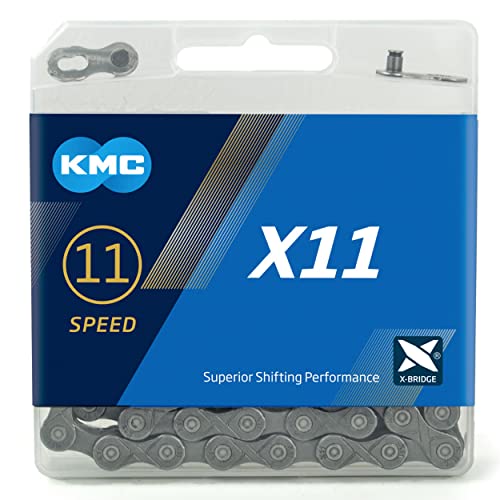 KMC Unisex X11 Kette, grau, 118 Link KMC Unisex X11 Kette, grau, 118 Link von KMC
