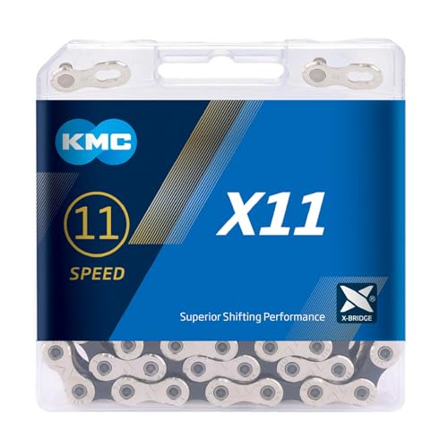 KMC X11 11 Speed Chain (Verpackung kann variieren), Schwarz von KMC