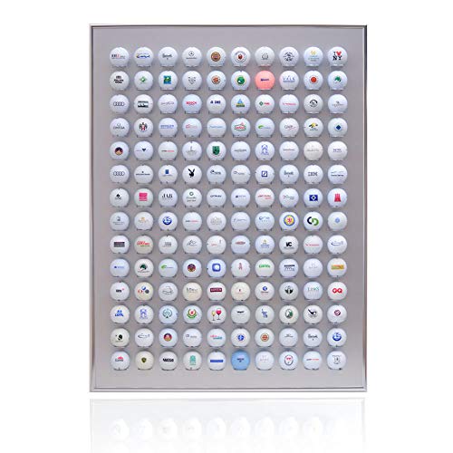 KNIX Premium Golfball Setzkasten aus Aluminium für 140 Golfbälle - Schaukasten, Golf-Regal Vitrine Display passionierte Golfer KNIX Premium Golfball Setzkasten aus Aluminium für 140 Golfbälle - Schaukasten, Golf-Regal Vitrine Display passionierte Golfer von KNIX
