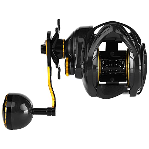 Baitcastrolle,KOCAN Kohlefaser-Baitcasting-Rolle 6 + 1BB Baitcaster-Rolle Angelrolle Hochgeschwindigkeits-6,3: 1-Übersetzungsverhältnis Magnetbremssystem Baitcastrolle,KOCAN Kohlefaser-Baitcasting-Rolle 6 + 1BB Baitcaster-Rolle Angelrolle Hochgeschwindigkeits-6,3: 1-Übersetzungsverhältnis Magnetbremssystem von KOCAN