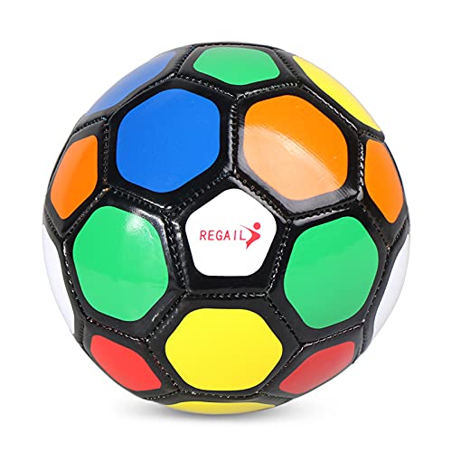 KOCAN Fußball Größe 2, Größe 2 Kinder Fußball aufblasbare Fußballtraining Ball Geschenk für Kinder Studenten von KOCAN