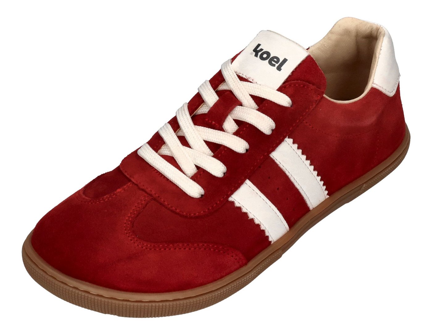 KOEL FRANCIE II SUEDE Barfußschuh Red KOEL FRANCIE II SUEDE Barfußschuh Red von KOEL