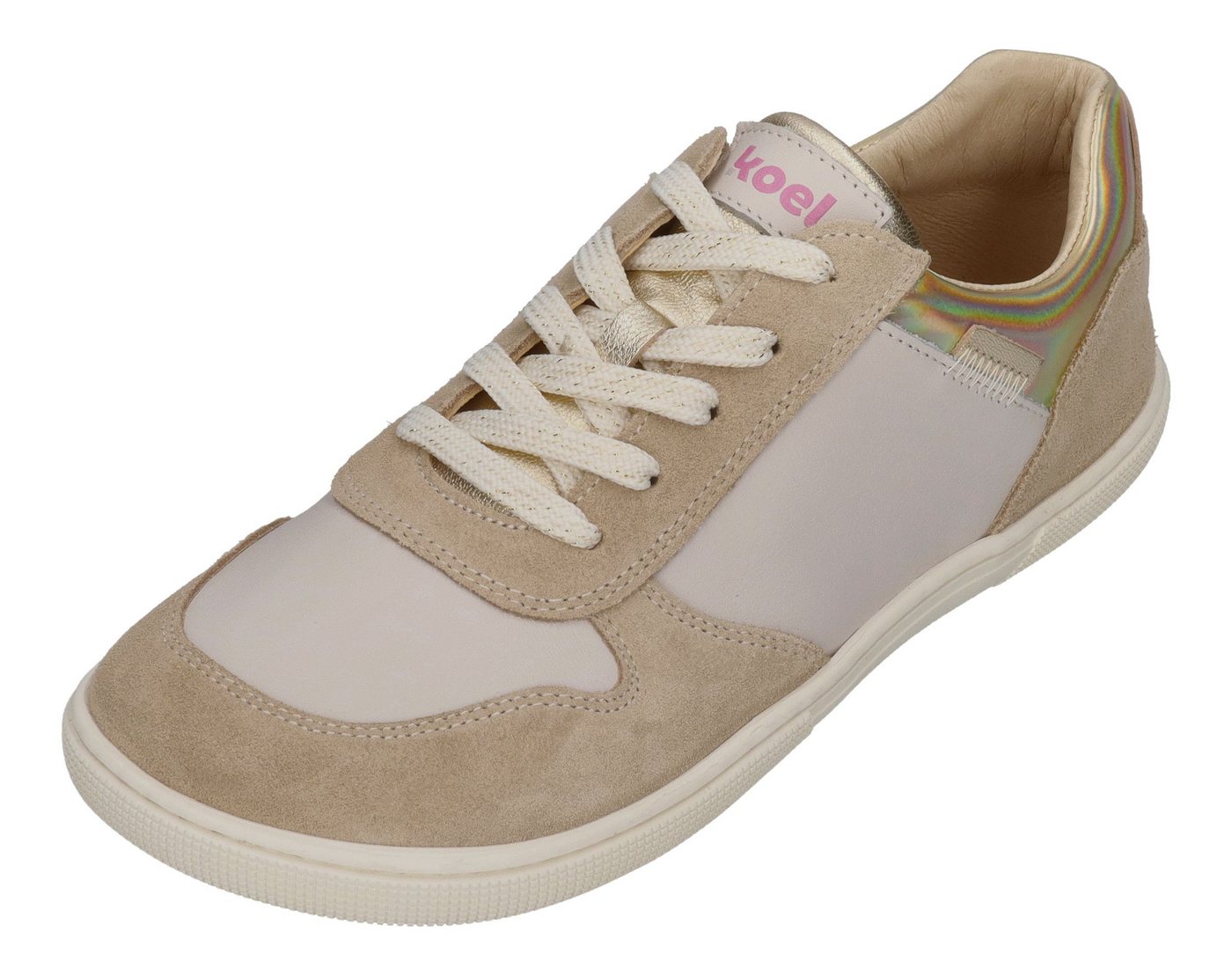 KOEL FRANCIE SUEDE Barfußschuh Beige KOEL FRANCIE SUEDE Barfußschuh Beige von KOEL