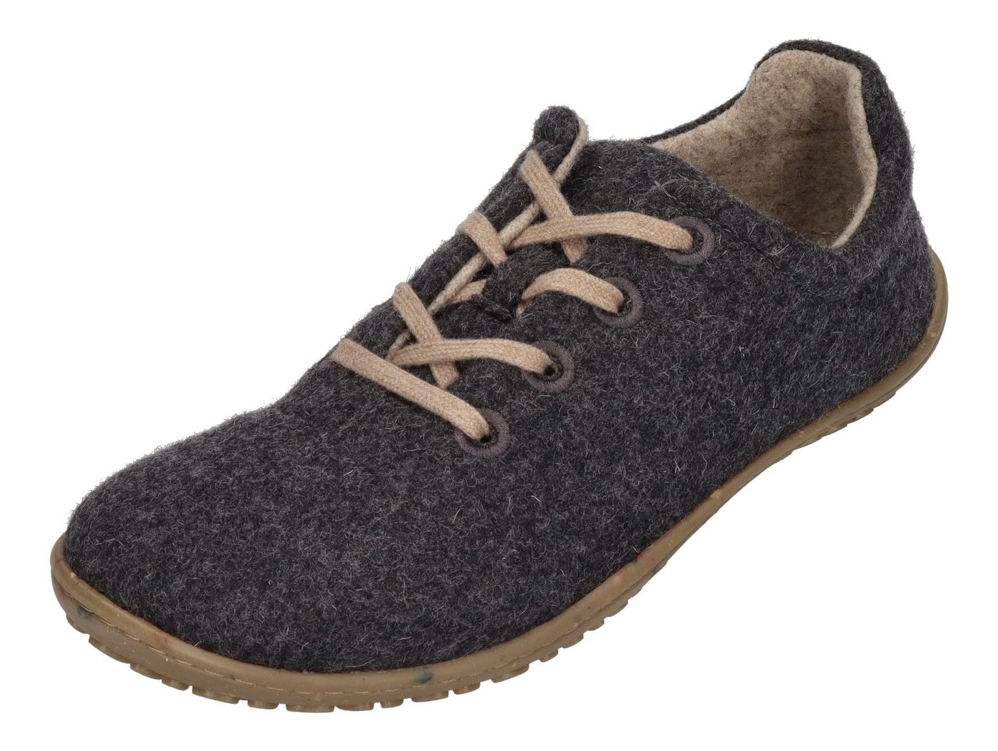 KOEL INES ECO MERINO Barfußschuh dark grey KOEL INES ECO MERINO Barfußschuh dark grey von KOEL
