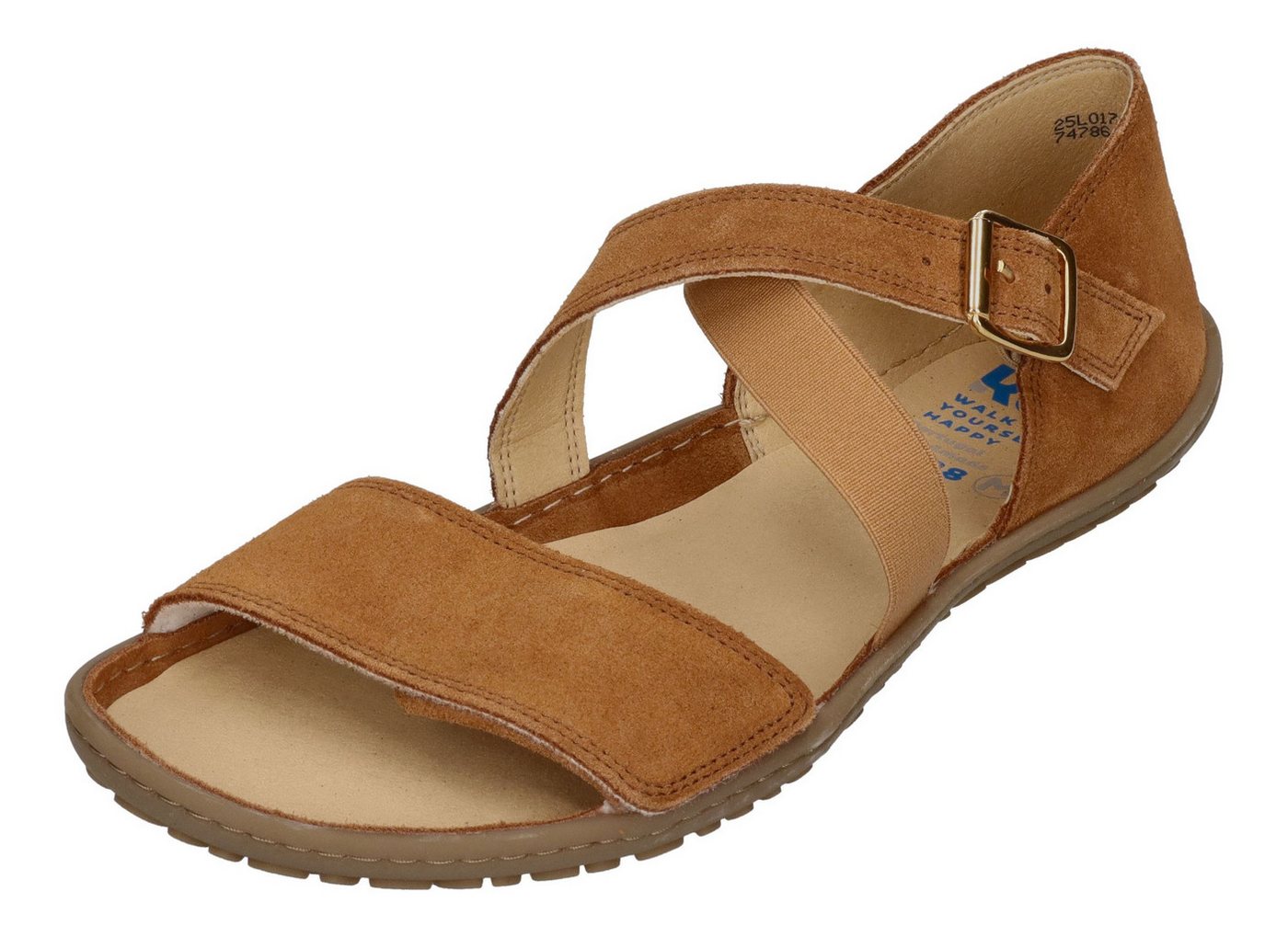 KOEL ISA SUEDE Barfußschuh Cognac KOEL ISA SUEDE Barfußschuh Cognac von KOEL