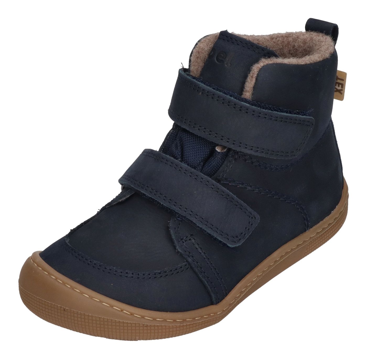 KOEL KARO TEX FELT extra weit Barfußschuh Navy von KOEL