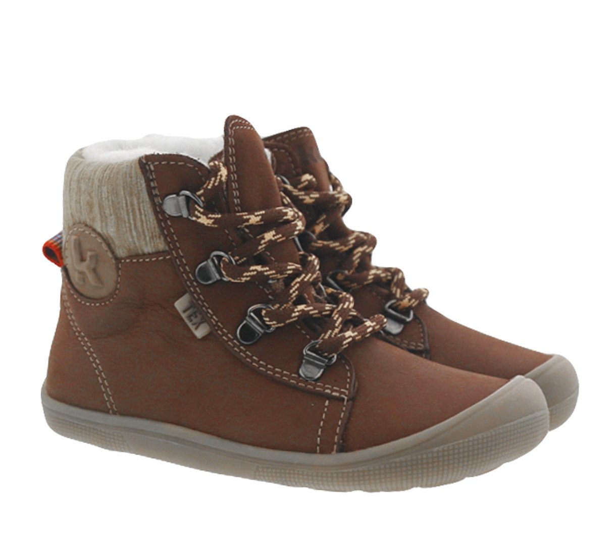 KOEL Koel Stiefel Barfußschuhe Deemer Tex Wasserdicht Leder Wolle Braun Schnürstiefelette KOEL Koel Stiefel Barfußschuhe Deemer Tex Wasserdicht Leder Wolle Braun Schnürstiefelette von KOEL