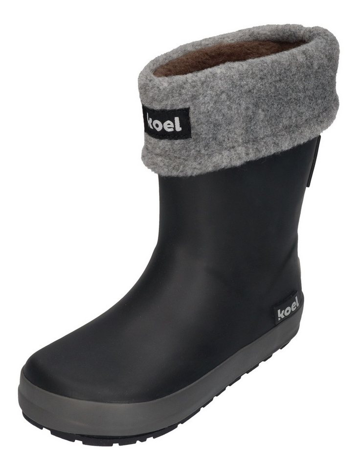 KOEL WELLIE BARE + SOCK Barfußschuh Black KOEL WELLIE BARE + SOCK Barfußschuh Black von KOEL