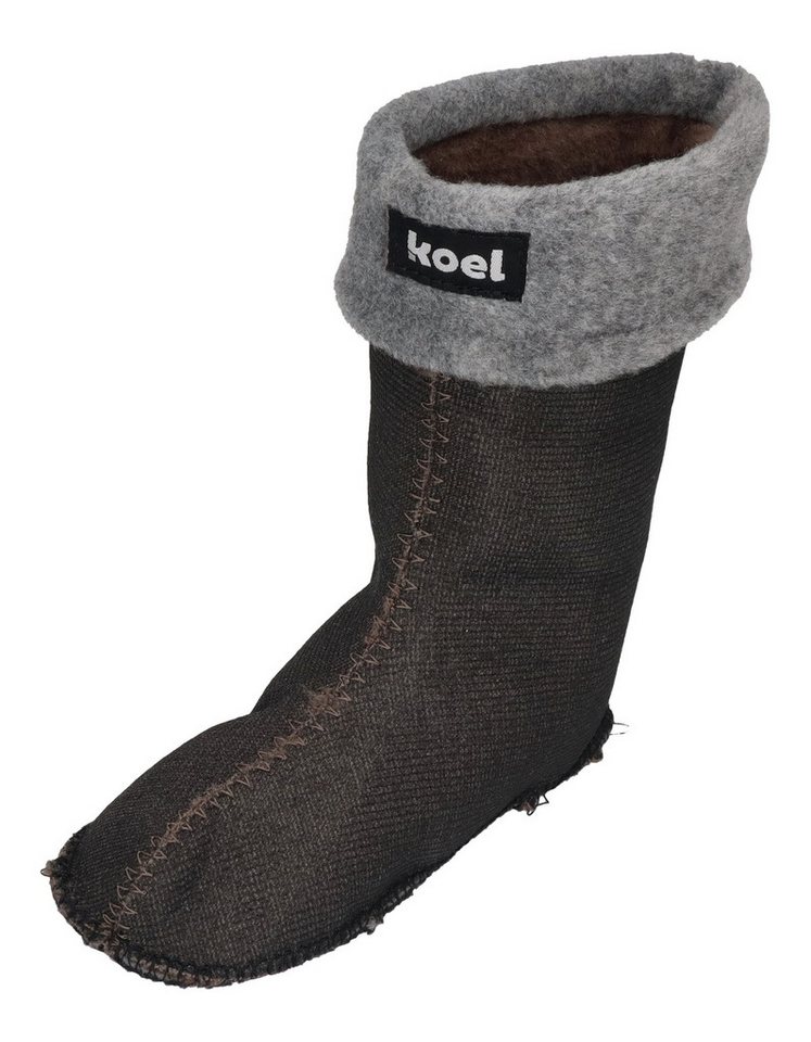 KOEL WELLIE BARE SOCK Barfußschuh Brown Grey KOEL WELLIE BARE SOCK Barfußschuh Brown Grey von KOEL
