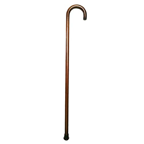 Gehstock aus Holz, Crook-Stil und Gehhilfe, Gehstock im traditionellen Stil für Männer und Frauen, 91,4 cm hoch, Krücken für Sie (B) von KOHARA