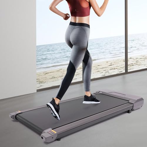 Motorisiertes Laufband Untertisch-Laufband Fitnessstudio Büro Walking Pad Joging Elektrisch Walkpad 1-6 km/h Heimtrainer Fitnessgerät Walkingpad LCD für Erwachsene, Jugendliche und sogar ältere Mensch Motorisiertes Laufband Untertisch-Laufband Fitnessstudio Büro Walking Pad Joging Elektrisch Walkpad 1-6 km/h Heimtrainer Fitnessgerät Walkingpad LCD für Erwachsene, Jugendliche und sogar ältere Mensch von KOLHGNSE