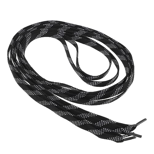 KOMBIUDA 1 Paar Eishockey Schuhe Schnürsenkel Schuhzubehör schnürsenkel ersatz Eishockey schnürsenkel Elastic Shoe Laces Schnürsenkel für Rollschuhfahrer Schnürsenkel für Rollschuhe von KOMBIUDA