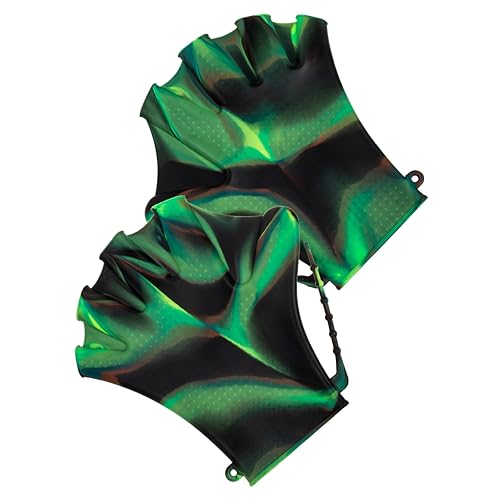 KOMBIUDA 1 Paar Schwimmhandschuhe verstellbare Schwimmpaddel Handschuhe für Männer tauchhandschuhe silikon Handschuhe Handschuhe Fitness Handschuhe verstellbare Poolhandschuhe aerob von KOMBIUDA
