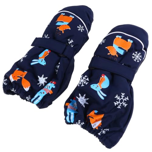 KOMBIUDA 1 Paar Skihandschuhe für Kinder Winterhandschuhe für Kinder rutschfeste Skihandschuhe Snowboard-Handschuhe Kinder winterhandschuhe skihandschuhe Kinder Schneehandschuhe für Kinder von KOMBIUDA