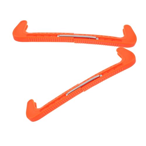 KOMBIUDA Schutzüberzüge Für Hockey Schlittschuhlaufen Schutz Für Hockeyschuhe Schlittschuhschutz Wrap Für Hockey-Schlittschuhe Orange von KOMBIUDA