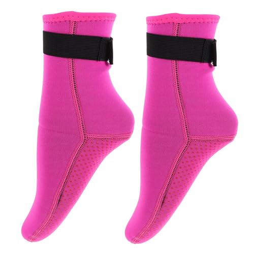 KOMBIUDA 1 Paar Wasserdichte Neopren Tauchsocken Schnorchelsocken Surfen Rutschfeste Socken Strandgebrauch Neoprensocken Flossensocken Für Unisex von KOMBIUDA