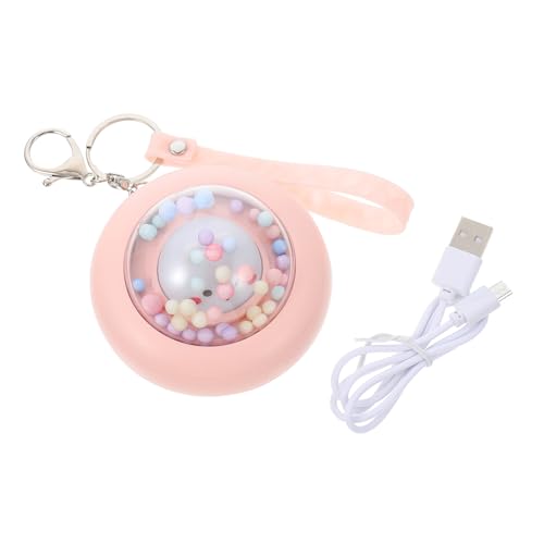 KOMBIUDA 1 Set USB Handwärmer Wiederaufladbare Handwärmer Tragbarer Handwärmer Wiederaufladbarer Handwärmer Heizung Für Büro Handwärmer Handwärmer Mit Seil Winter Handwärmer Rosa von KOMBIUDA